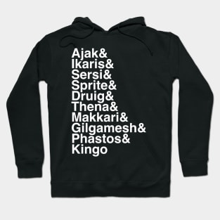 Eternals Names Hoodie